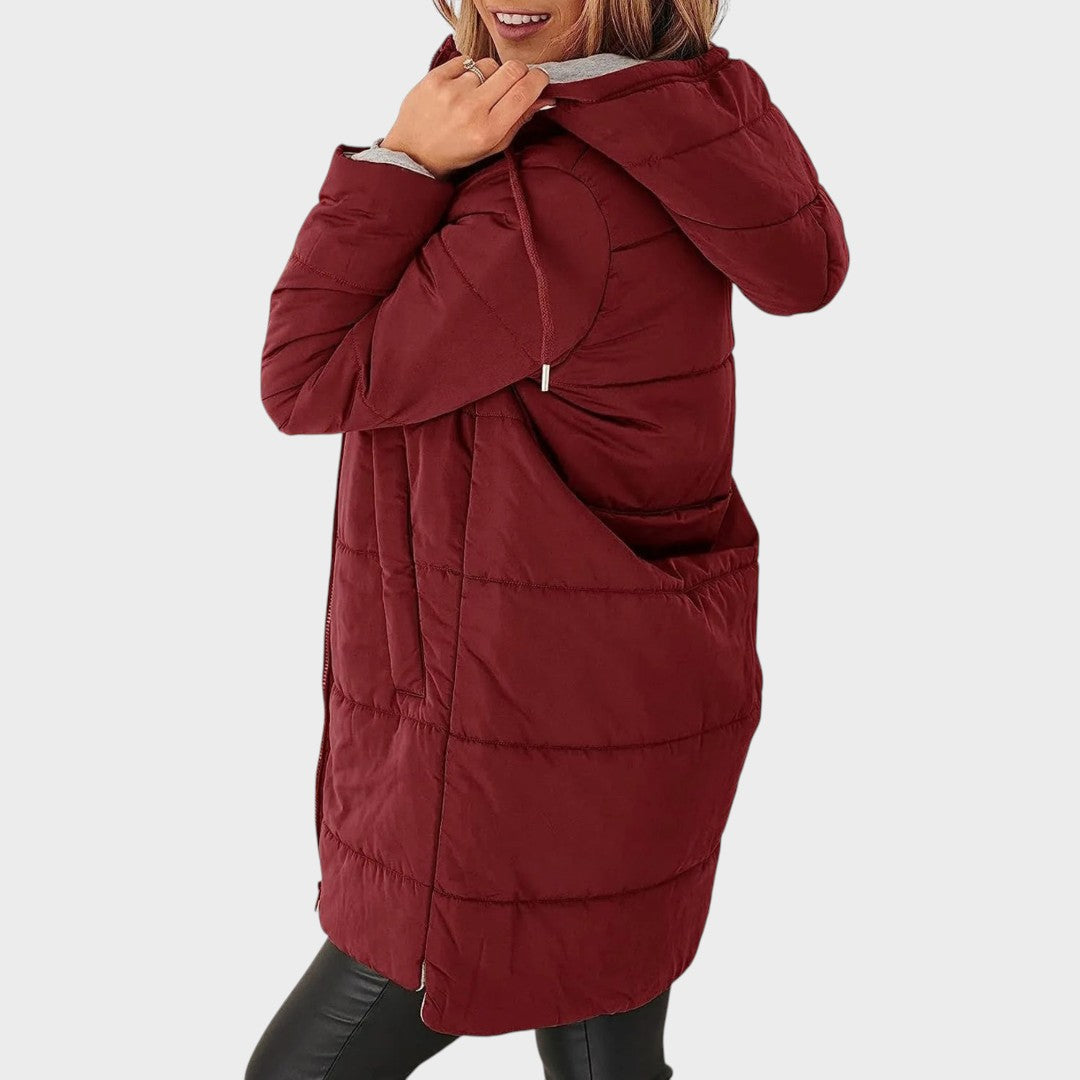Antonia | Abrigo Acolchado con Capucha