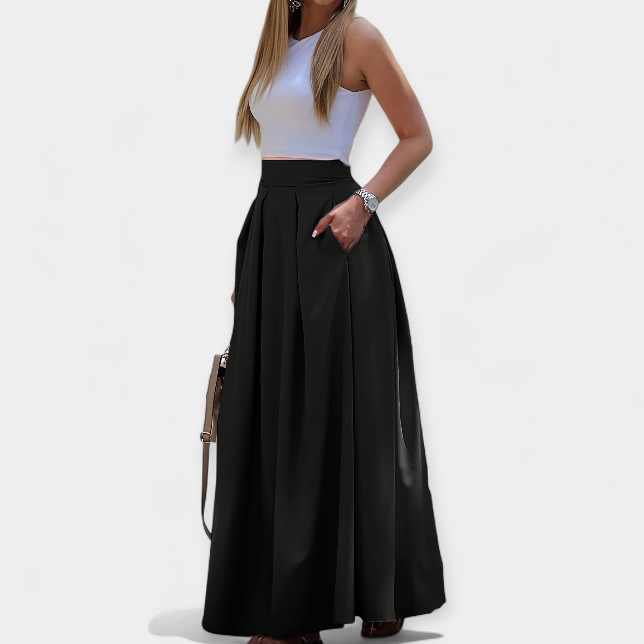 Ella - Falda midi con estilo