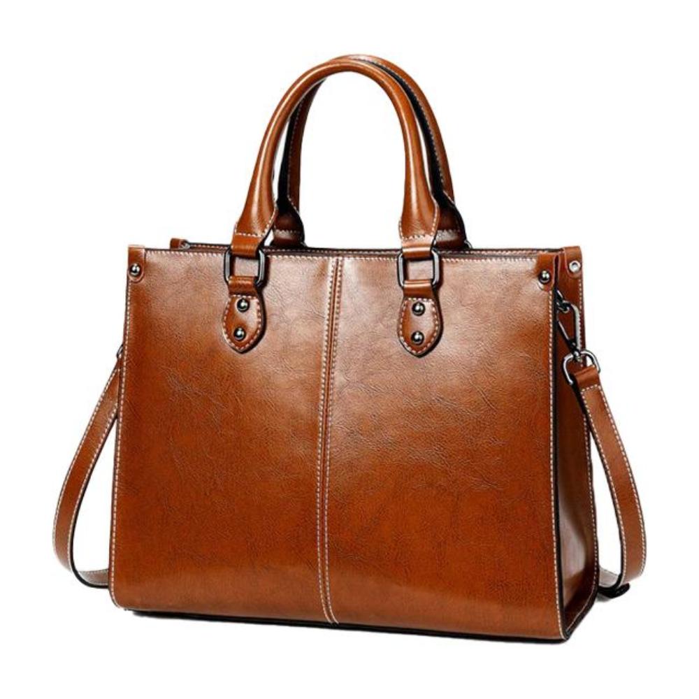 BOLSO TOTE EN PIEL