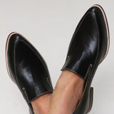 Zofia™ | Mocasin de Parcheado en Negro
