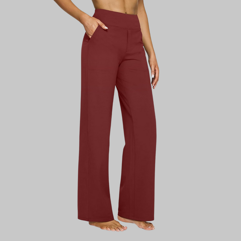 PANTALONES ELÁSTICOS CÓMODOS PARA MUJER