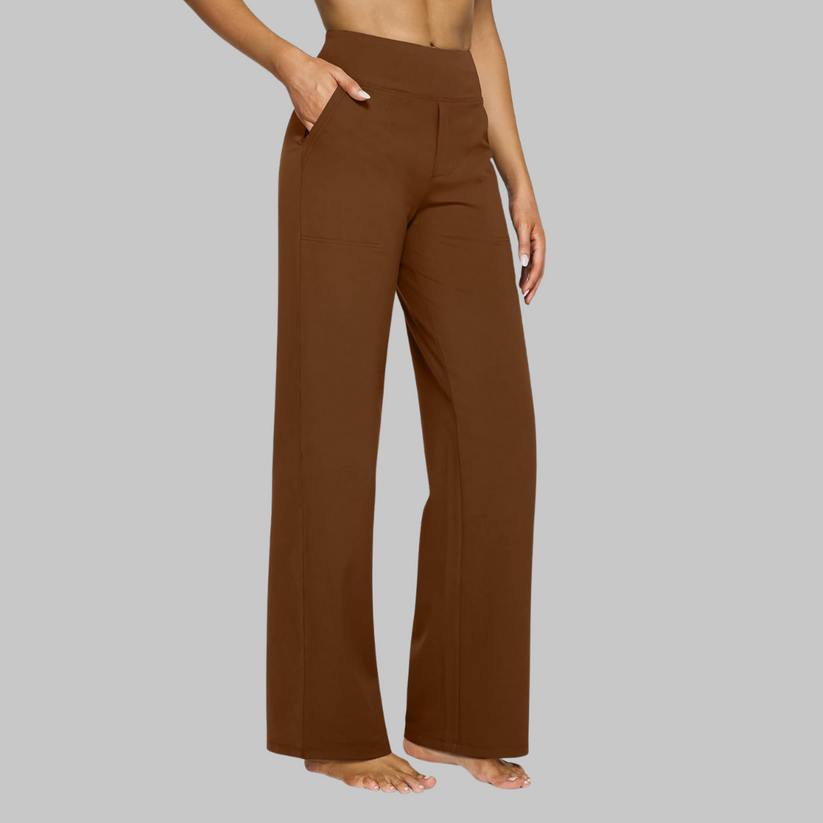 PANTALONES ELÁSTICOS CÓMODOS PARA MUJER