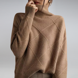 Darcy - Suéter de Cuello Alto Oversize