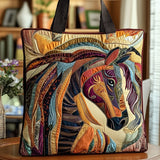 Bolsa Artesanal - Caballo en Mosaico Multicolor