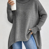 Paola - JERSEY DE CUELLO ALTO MAXI