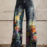 LORINA | Pantalón Boho Chic Fluido y Cómodo