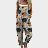 Sara | Mono Estampado de Tirantes Animal Print Cómodo