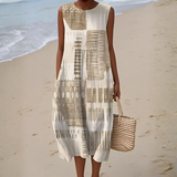 Helena -Vestido de Verano con Motivos Artísticos