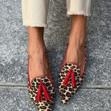 Nela™ | Mocasines de Leopardo