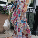 Pantalones de talle alto bohemios