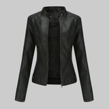 Romina | Chaqueta de Cuero Casual