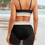 Estrella - BIKINI DE DOS PIEZAS CON DISEÑO PATCHWORK