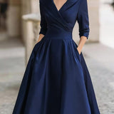Noelia | Vestido Midi en Satén