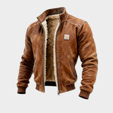 Ricardo™ | Chaqueta con aspecto de cuero y diseño distintivo