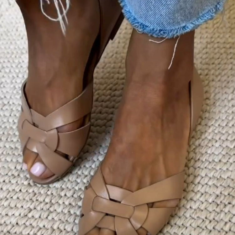 Noa | Sandalias Trenzadas Naturales