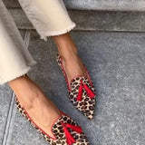 Nela™ | Mocasines de Leopardo