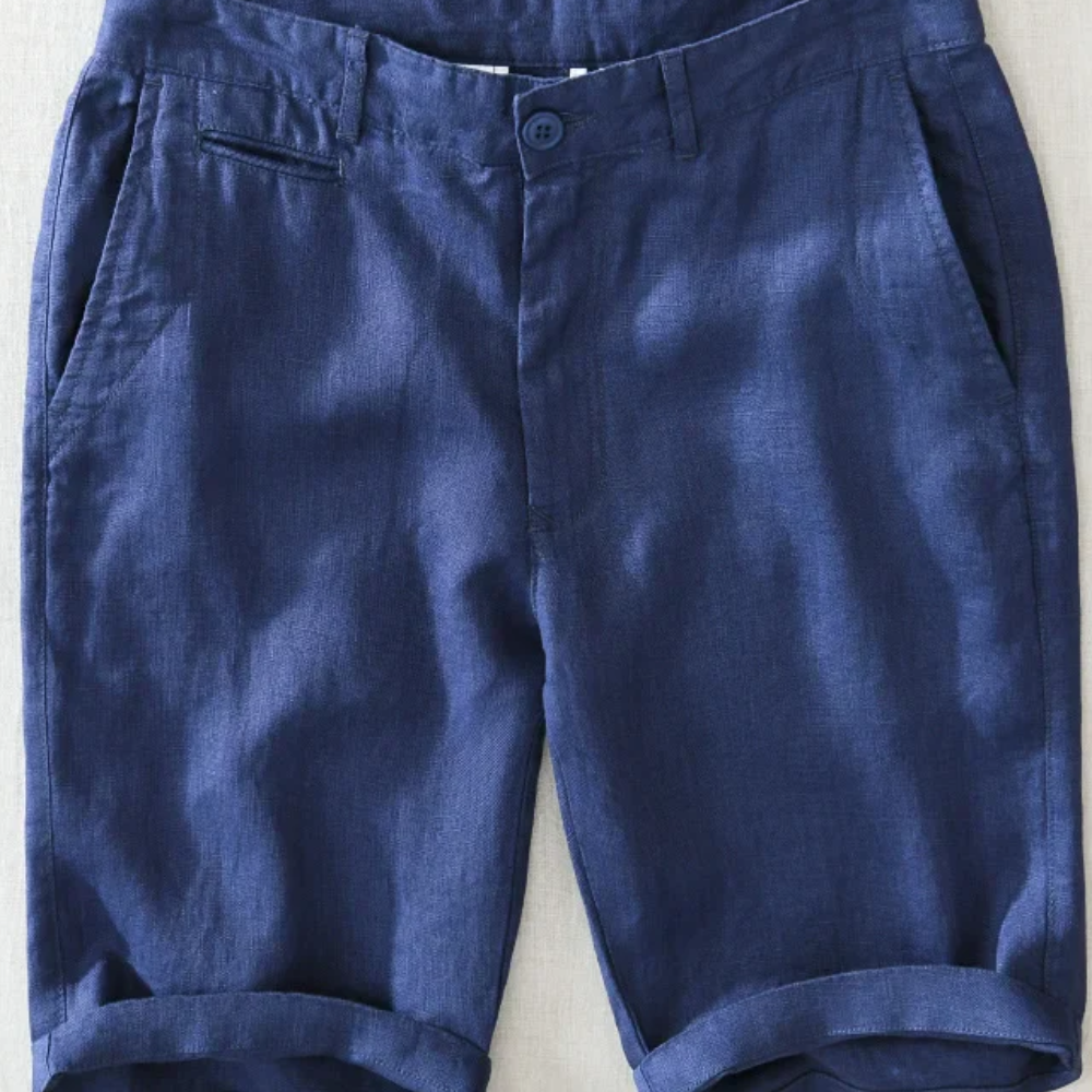 Pantalones cortos de lino Lisbo