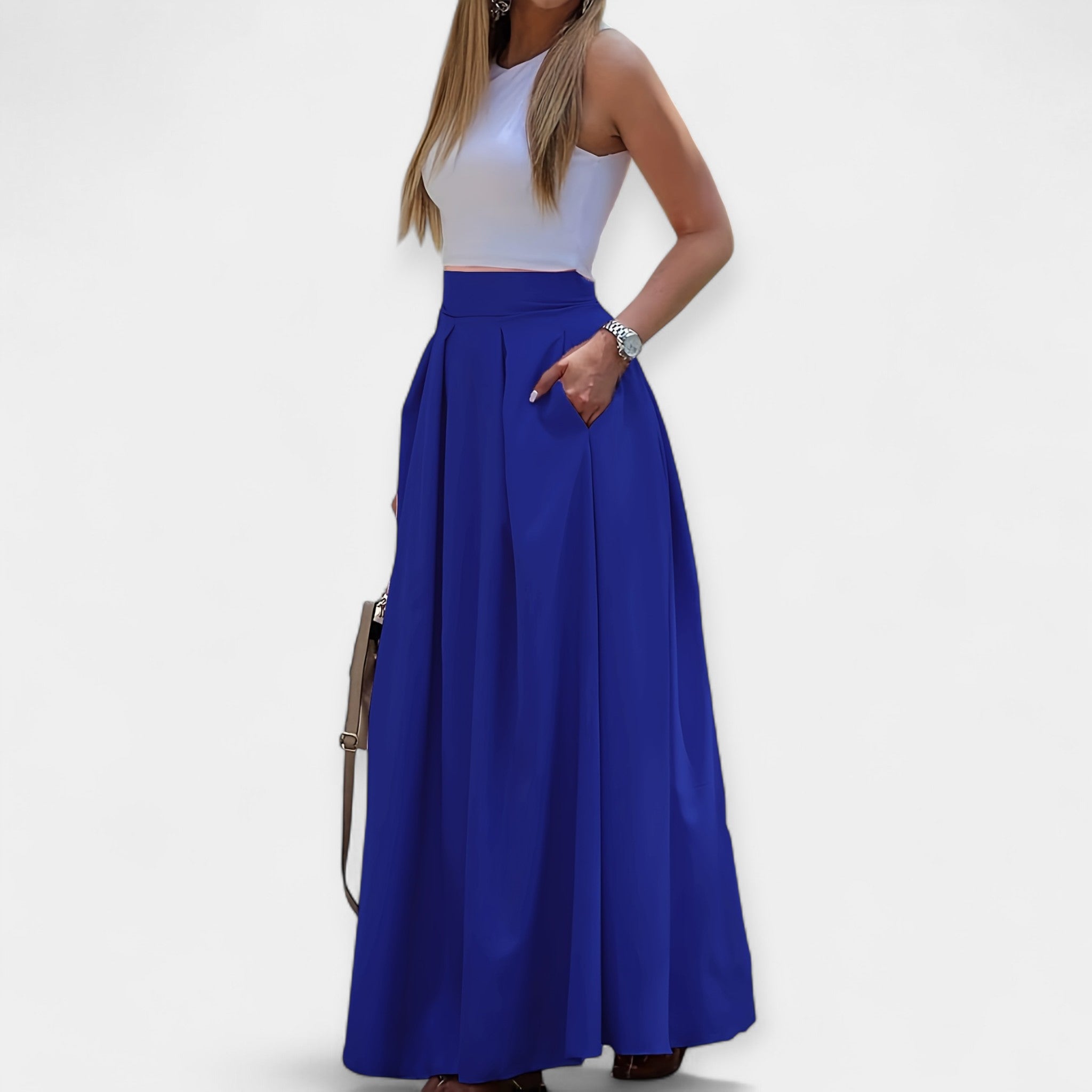 Ella - Falda midi con estilo