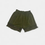 Shorts con encaje