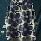 Nieves | Camisa Casual Vintage Floral para Mujeres