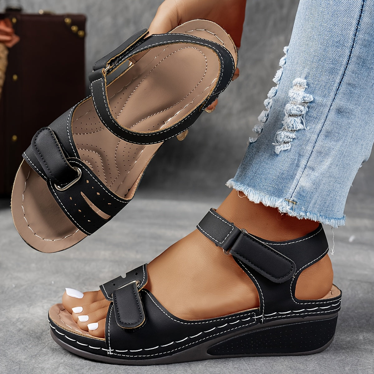 Madison | Sandalia ortopédica de moda