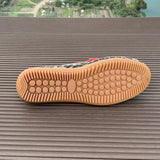 Aimee™ | Mocasin Leopardo Rojo