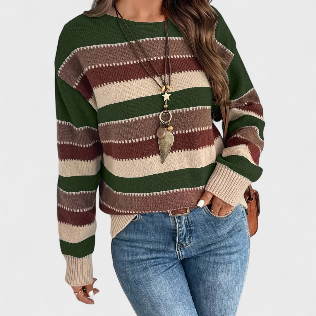 Maryanna - Suéter Casual Vintage para Mujer