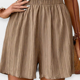 Shorts plisados con estilo