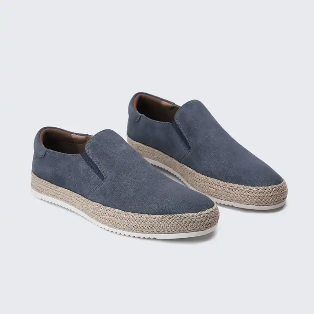 Mocasines de verano de ante