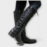 Milenne | Botas Altas con Cordones