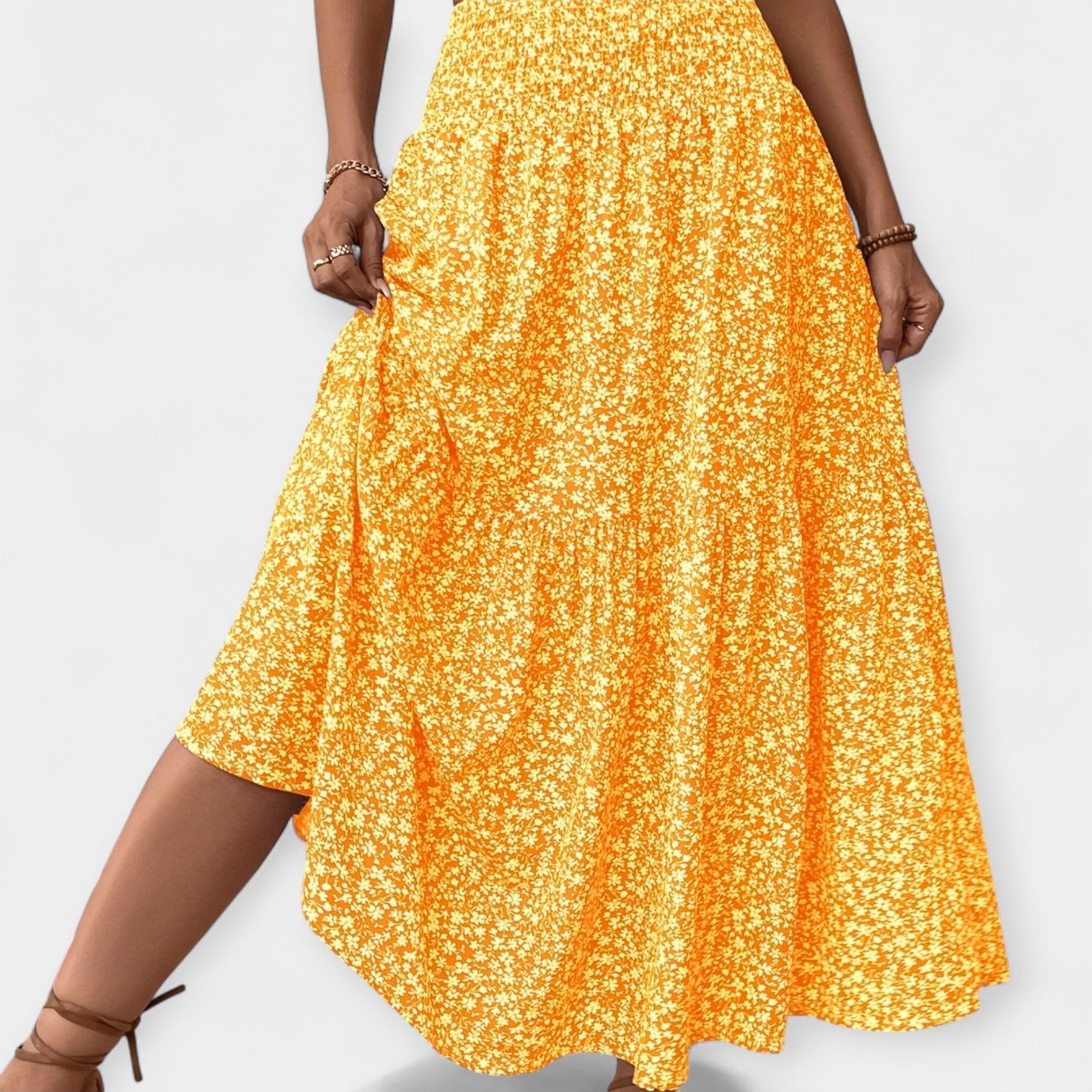 Sára - Falda con estampado floral