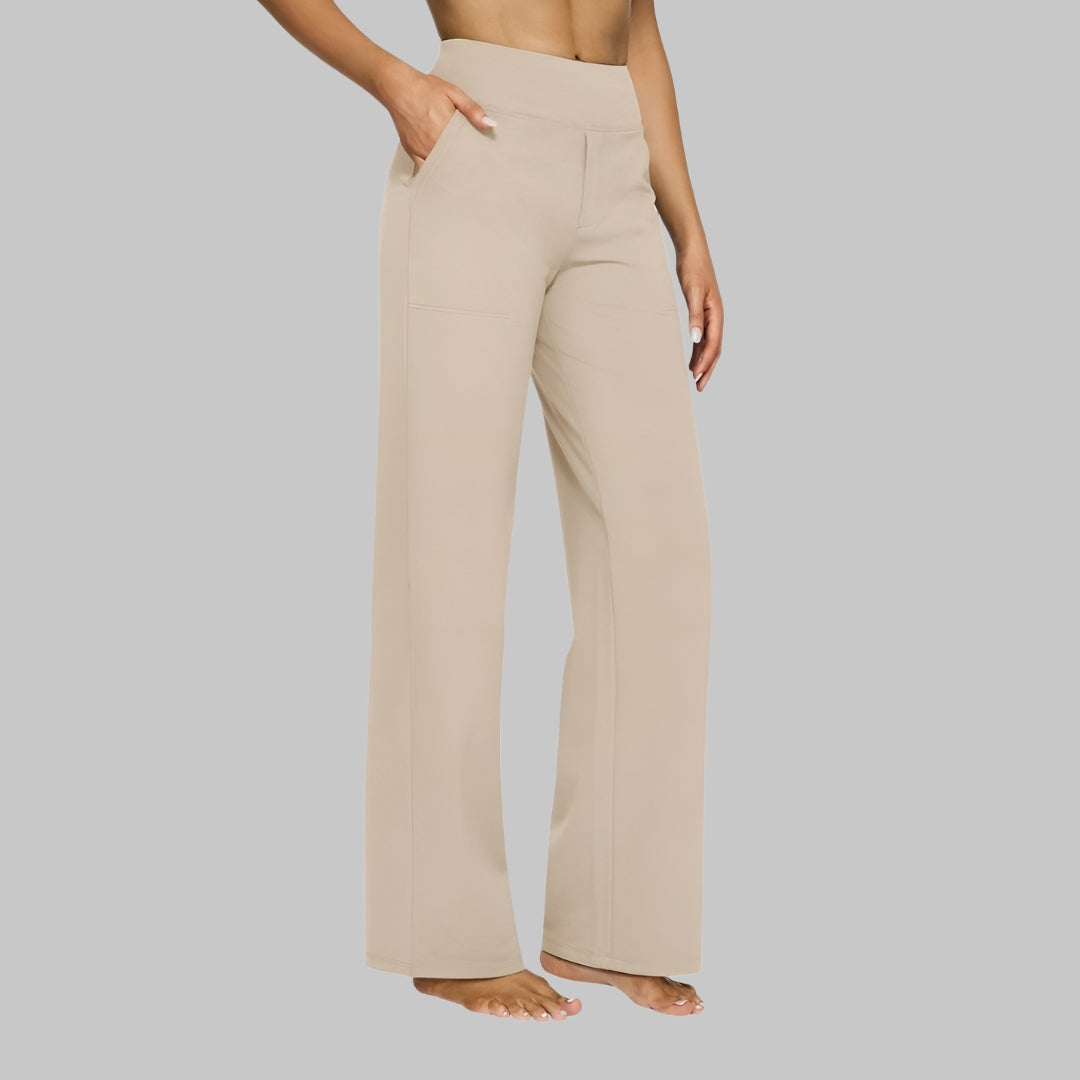 PANTALONES ELÁSTICOS CÓMODOS PARA MUJER