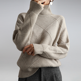 Darcy - Suéter de Cuello Alto Oversize
