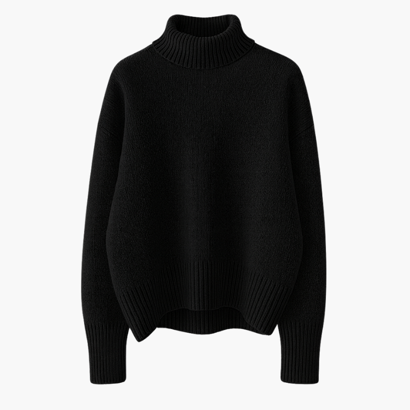 JERSEY SUAVE CON CUELLO ALTO