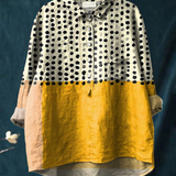 Sara | Camisa Casual de Mujer con Estampado de Puntos