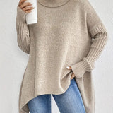 Paola - JERSEY DE CUELLO ALTO MAXI