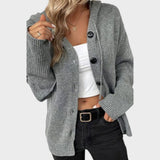 Amélia | Cardigan de Punto Suave con Capucha