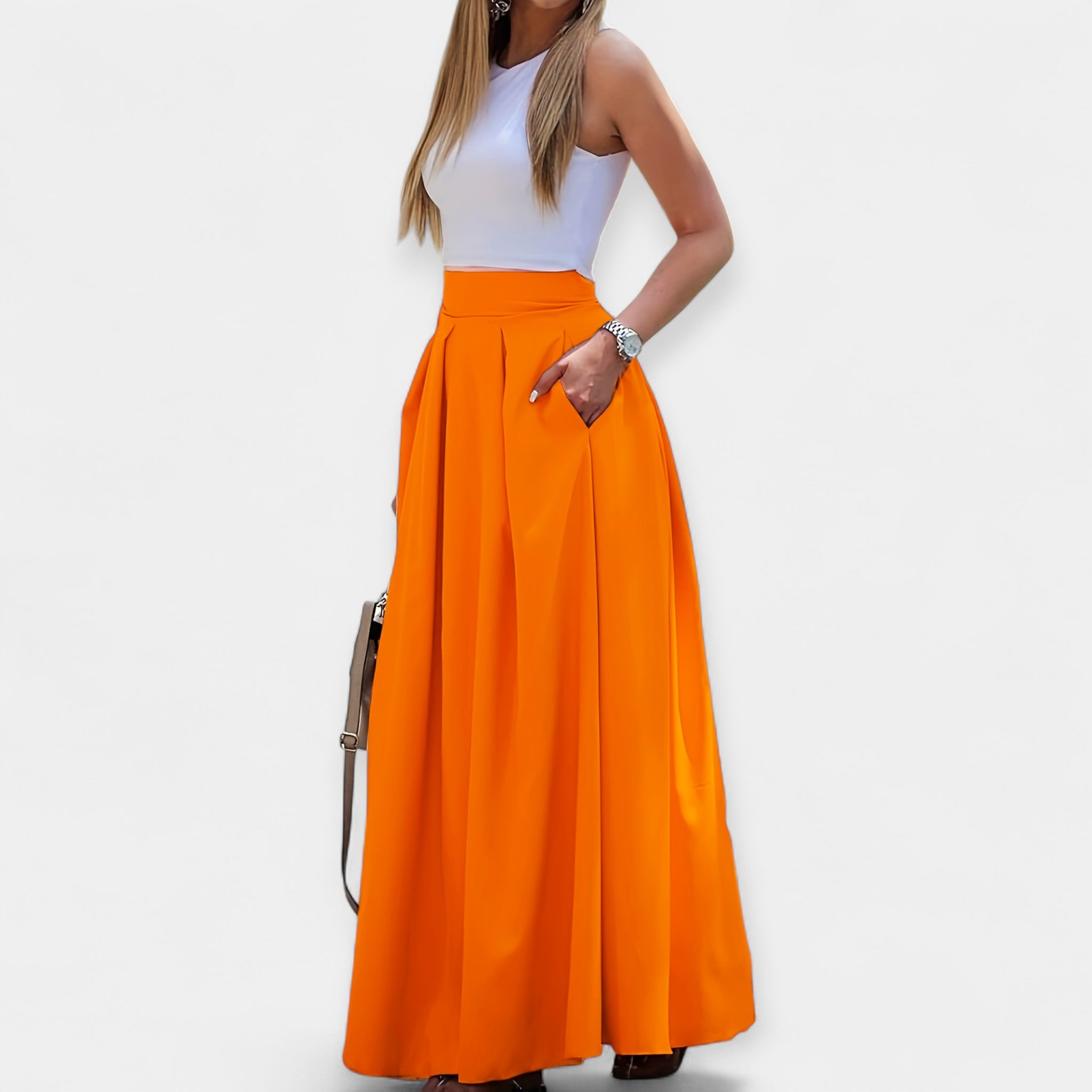 Ella - Falda midi con estilo