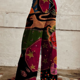 LÉNA | Pantalón Boho Vintage Elegante y Cómodo