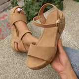 Daniela – Elegantes Sandalias de Cuña