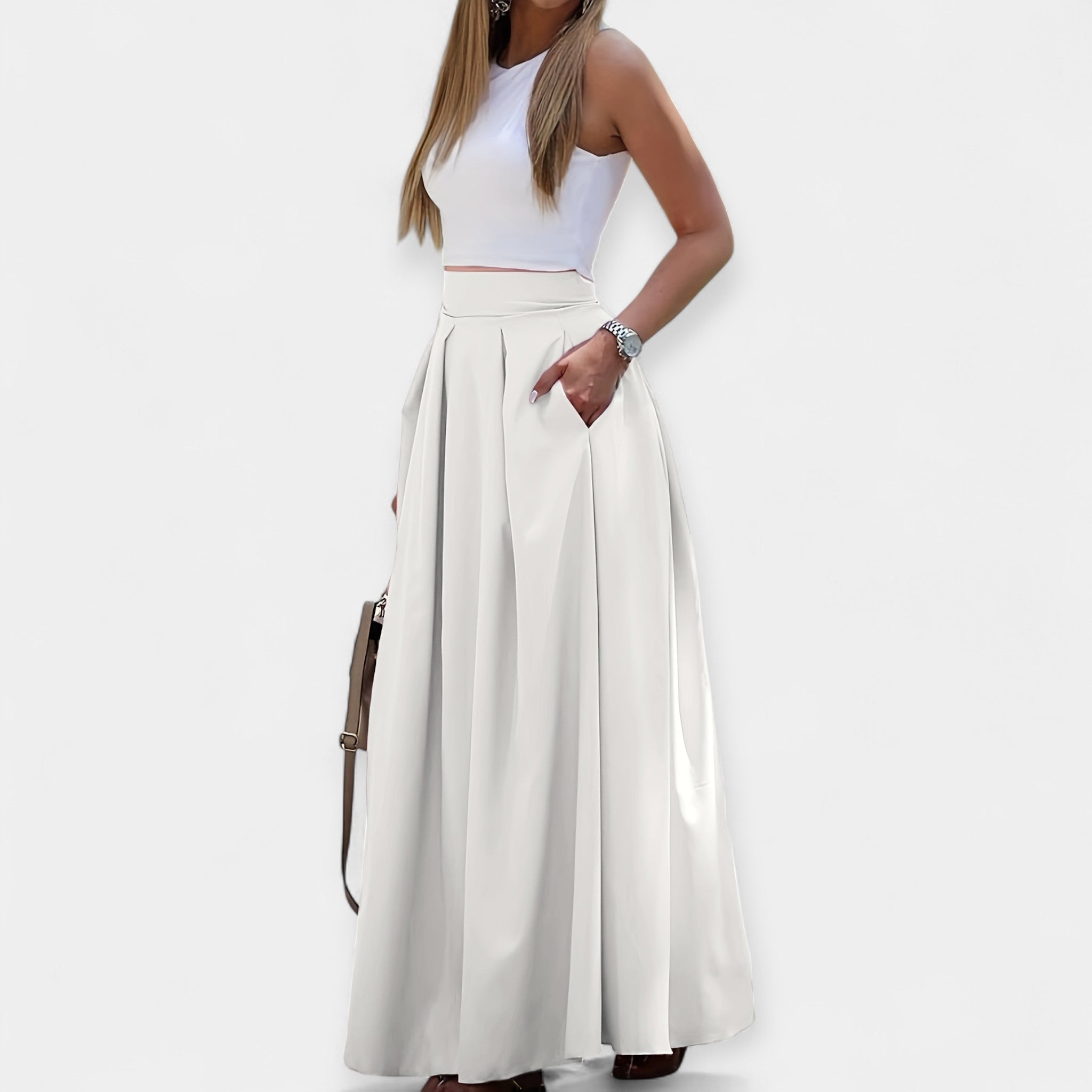 Ella - Falda midi con estilo