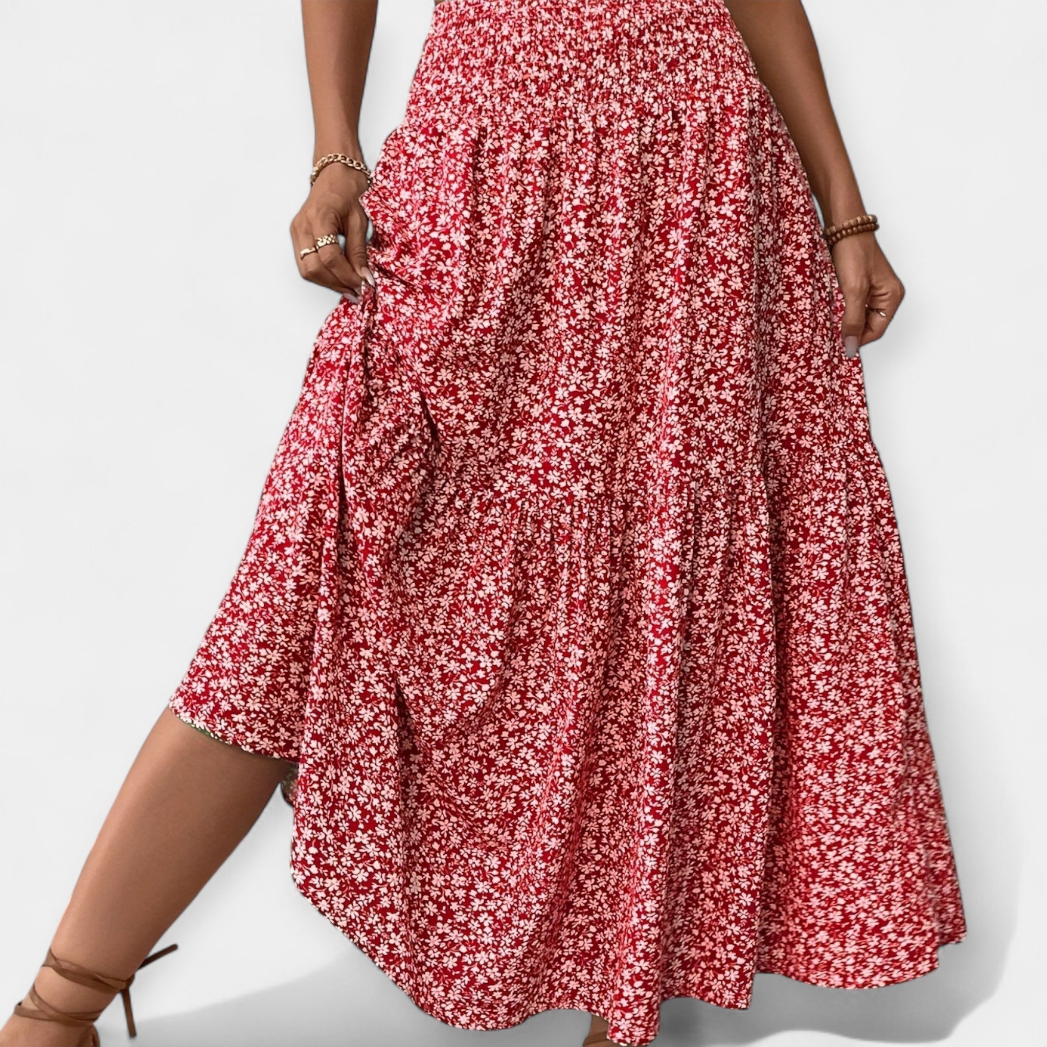 Sára - Falda con estampado floral