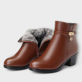 Armanda | Botines de Invierno con Piel