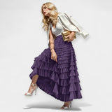 Kristýna - Falda elegante con tul decorativo
