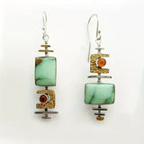 Pendientes retro de estilo antiguo