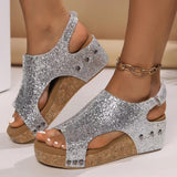 Briellae - Sandalia de cuña