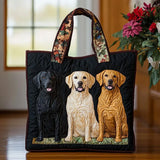 Bolso de Mano Artesanal - Tres Labradores