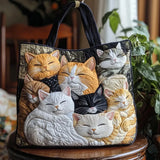 Bolsa Artisanal Acolchada - Gatos Dormidos