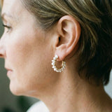 Pendientes Vintage con Perla Blanca