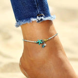 Pulsera con Estrellas y Conchas y Piedras Naturales